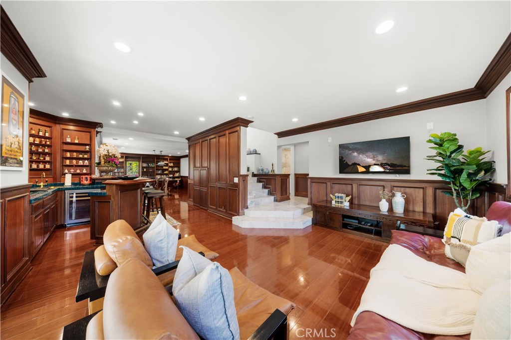 2640 Shady Ridge Lane Diamond Bar, CA 91765 - Photo 39 of 57 a living room with furniture and a flat screen tv