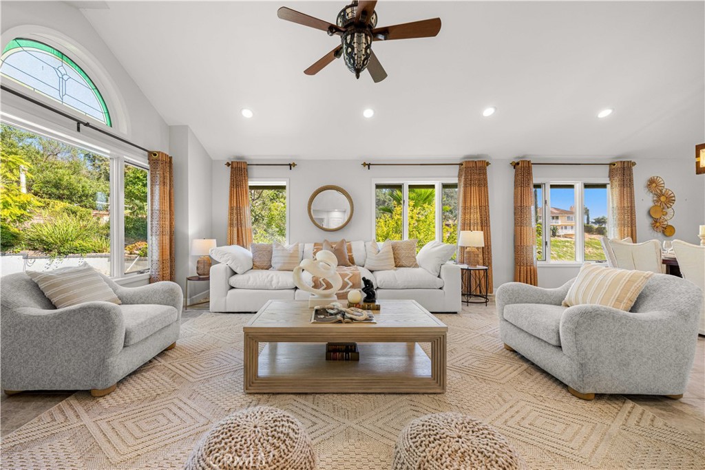 2640 Shady Ridge Lane Diamond Bar, CA 91765 - Photo 7 of 57 a living room with furniture and a large window