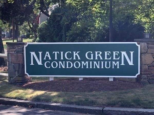 46 Silver Hill Lane, Unit 2 Natick, MA 01760 - Photo 21 of 23 a sign broad in front of a building