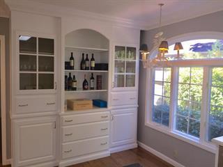 Broadway Burlingame, CA 94010 - Photo 15 of 21 a view of wooden floor and windows in a room