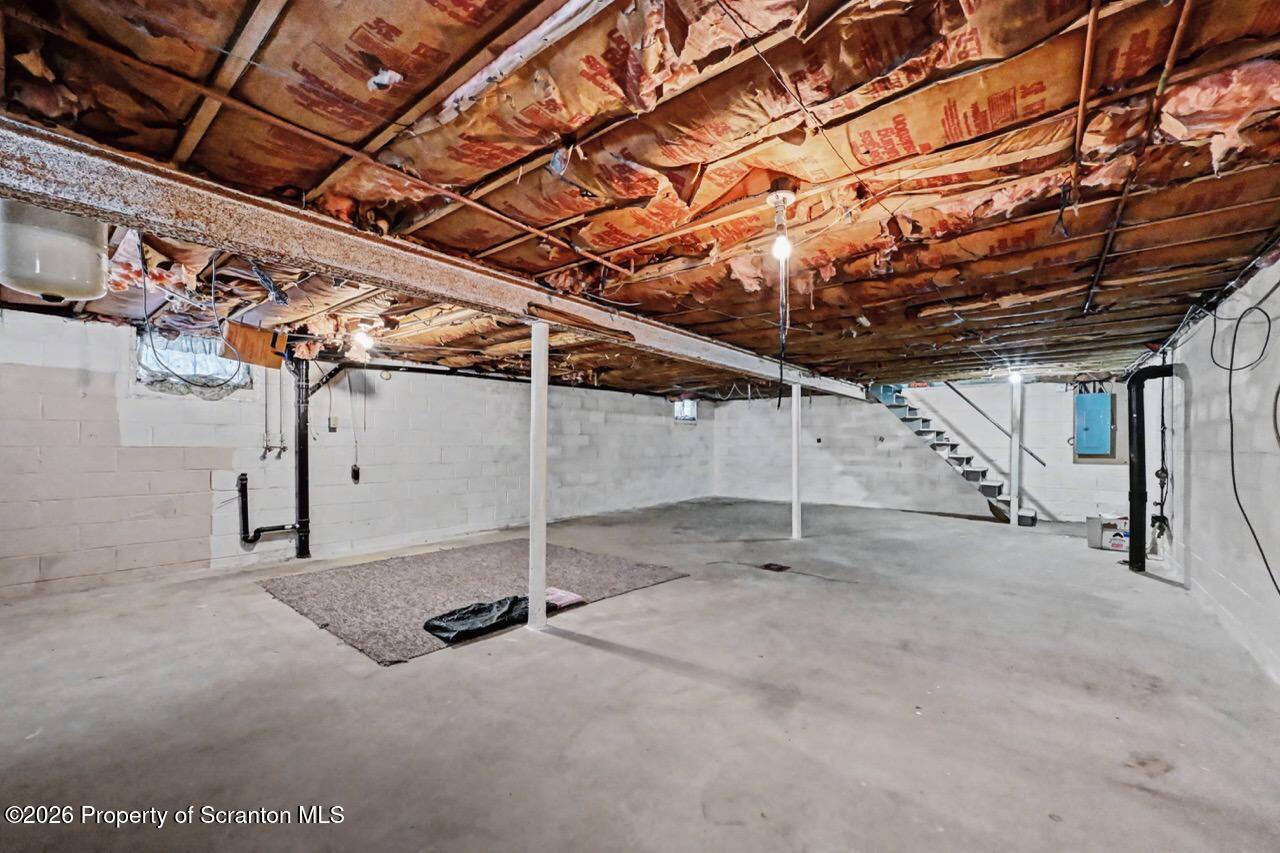 30 Glinko Street Scranton, PA 18504 - Photo 36 of 41 a view of empty room with wooden walls