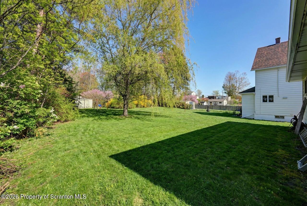 30 Glinko Street Scranton, PA 18504 - Photo 40 of 41 a view of a backyard with large trees