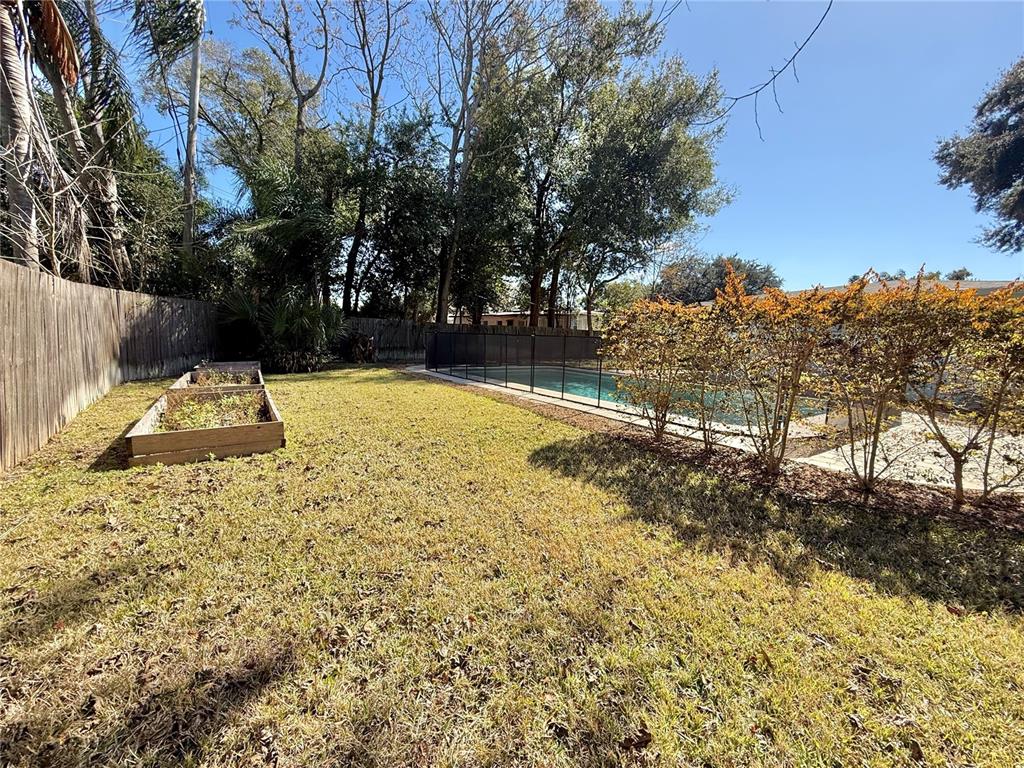 2801 Nancy Street Orlando, FL 32806 - Photo 29 of 39 a backyard of a house with lots of green space