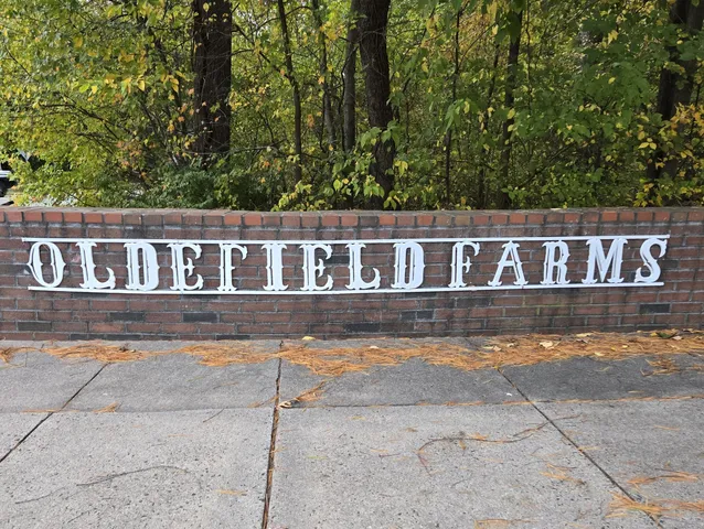a view of swimming pool with small yard