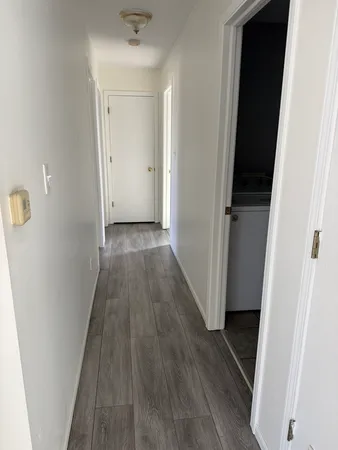 wooden floor in a gallery