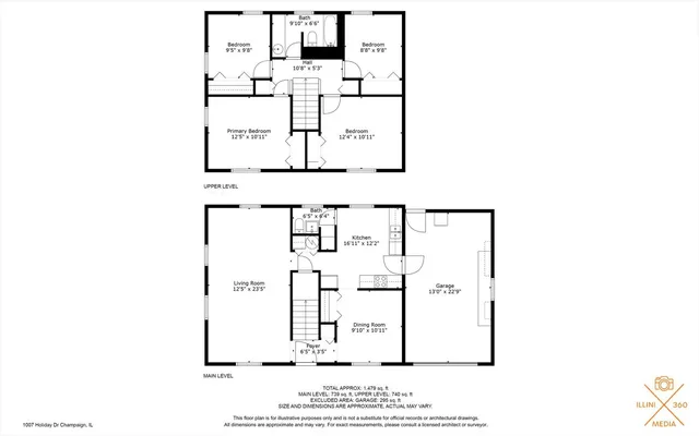 $190,000 | 1007 Holiday Drive, Champaign, IL 61821
