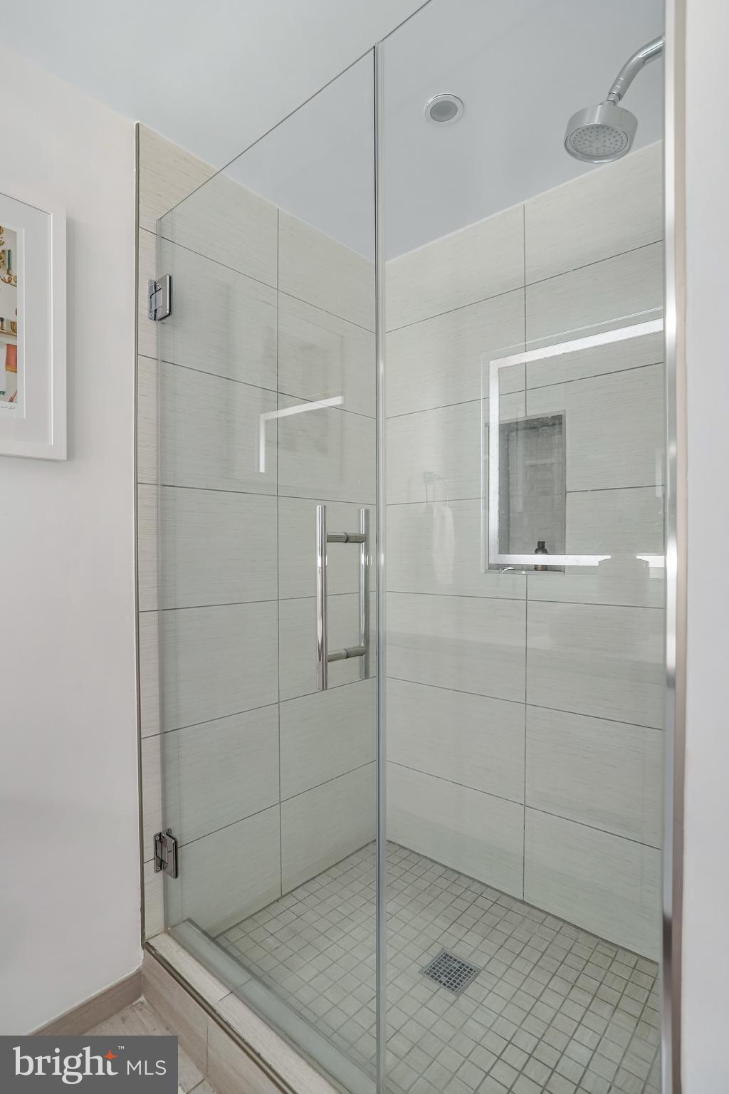 1745 N Street Northwest, Unit G01 Washington, DC 20036 - Photo 19 of 37 Ensuite Bath - Glass Enclosed Shower