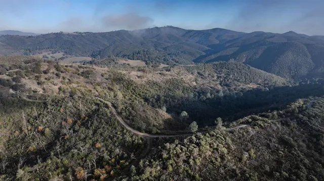 a view of outdoor space and mountain view