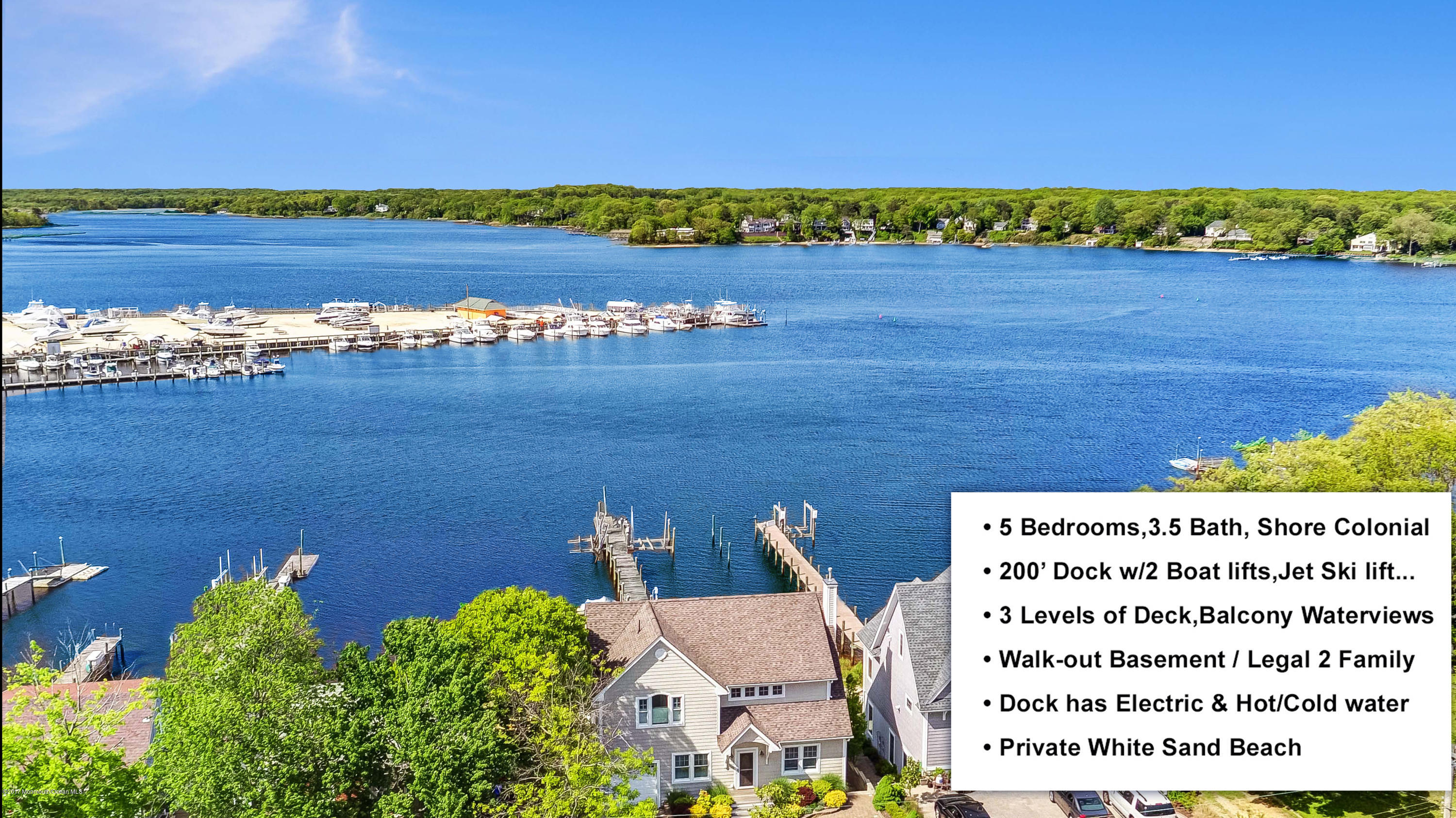 175 Riverside Drive North Brick, NJ 08724 - Photo 3 of 47 River looking west