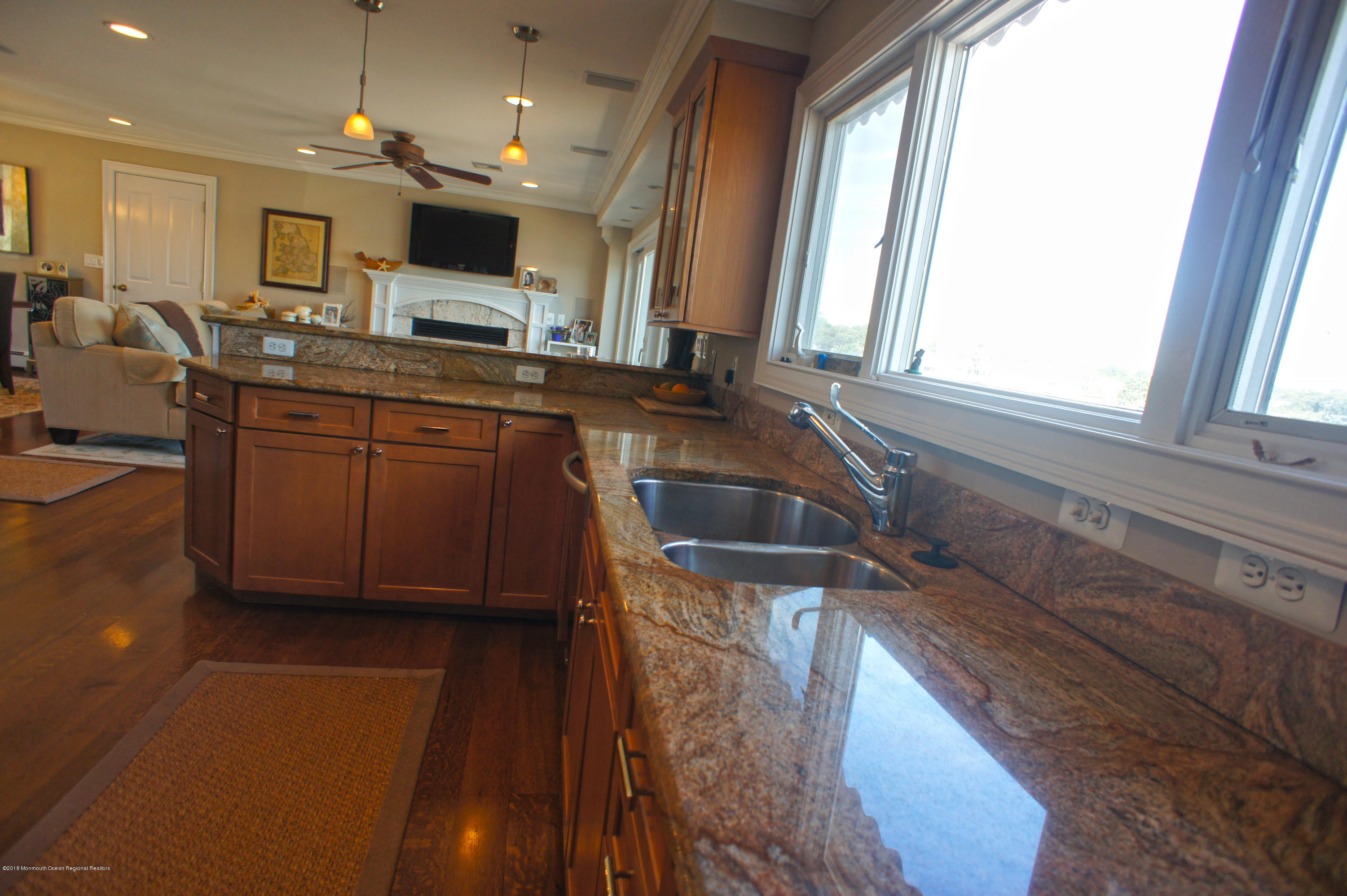 175 Riverside Drive North Brick, NJ 08724 - Photo 22 of 47 Large windows view of river over Kitchen