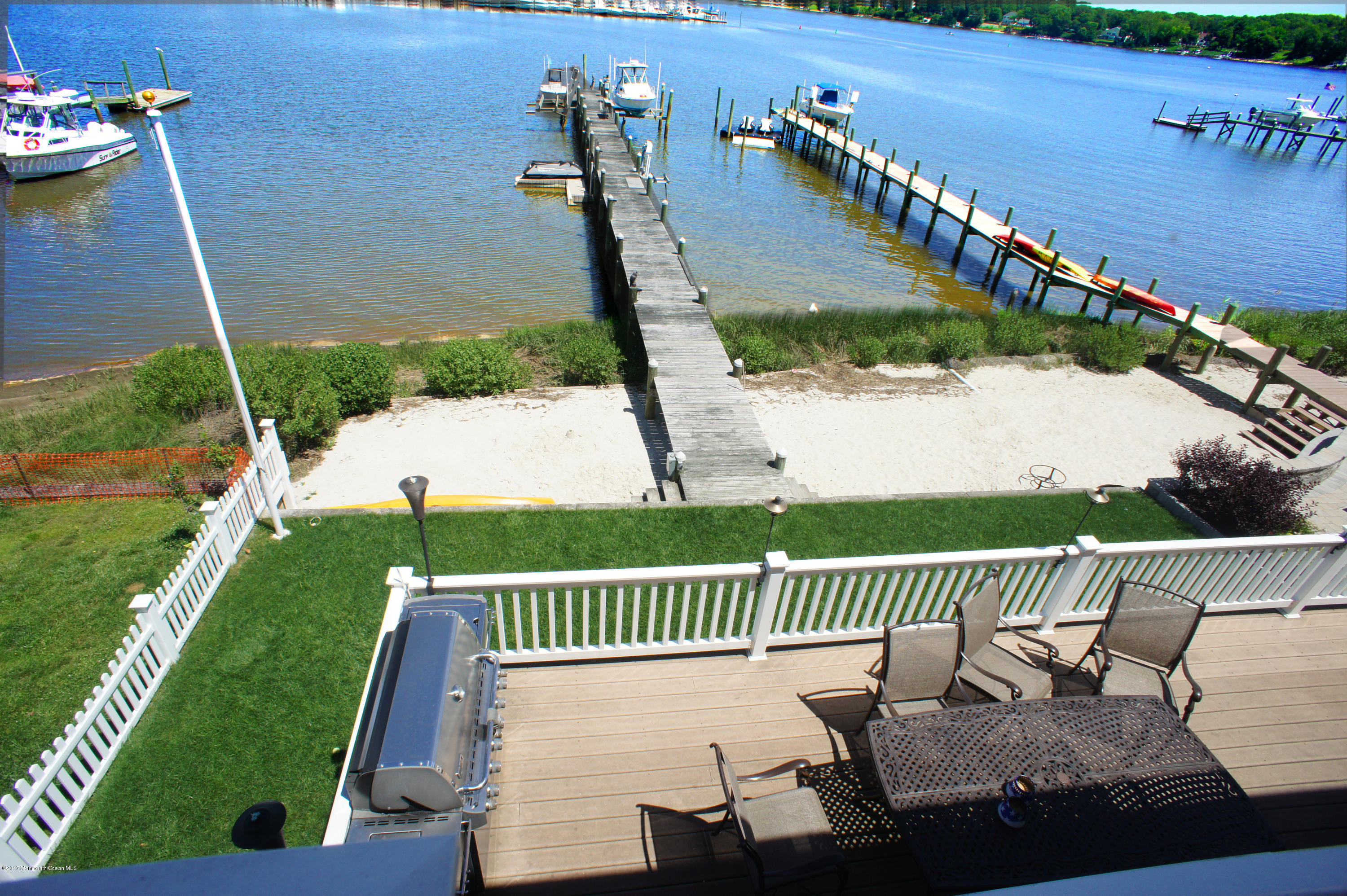 175 Riverside Drive North Brick, NJ 08724 - Photo 32 of 47 Overview of Private Beach and Dock