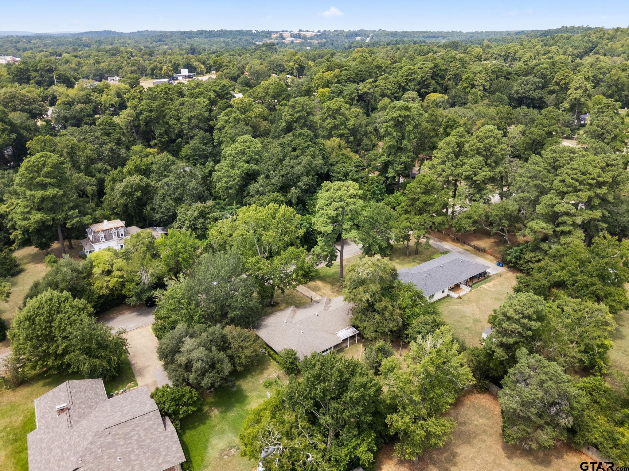 150 Wightman Lane Rusk, TX 75785 - Photo 35 of 38 an aerial view of a house with a yard