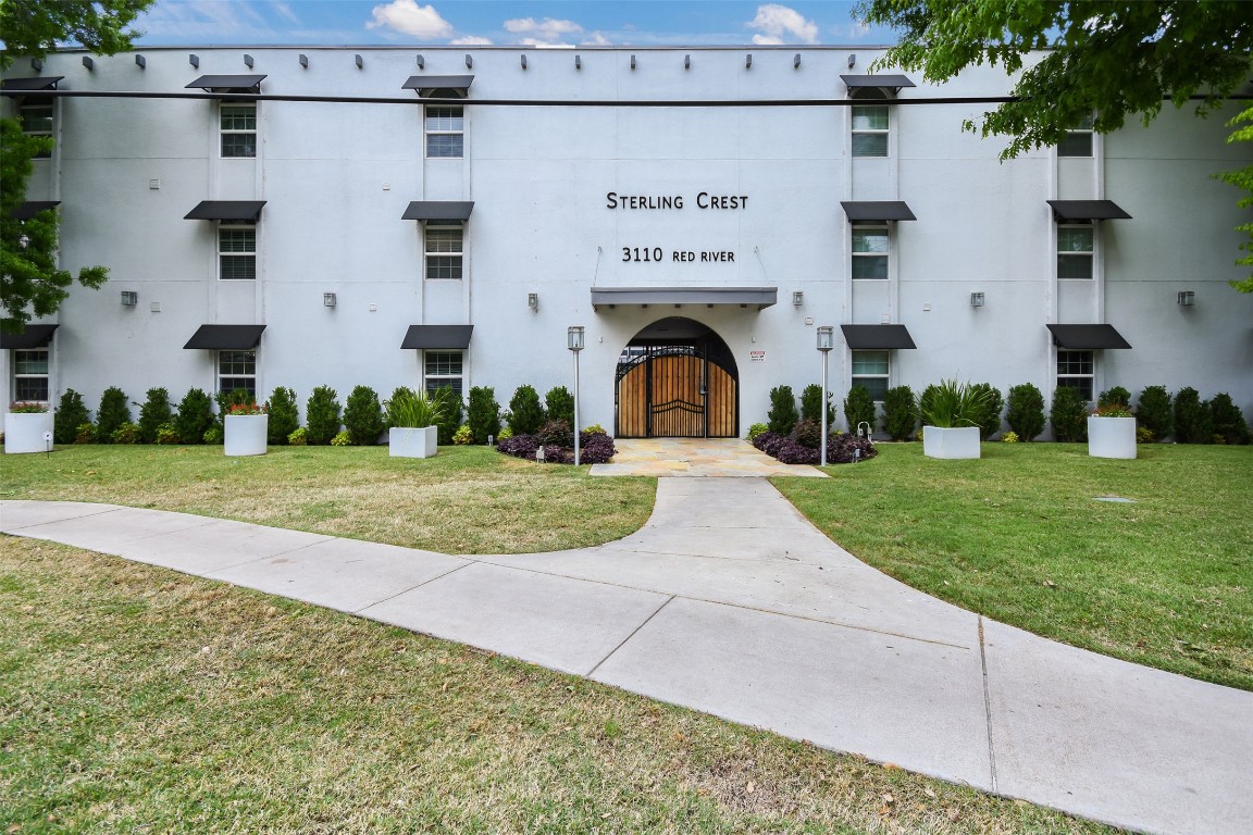 3110 Red River Street, Unit 201 Austin, TX 78705 - Photo 1 of 30 a view of building with yard