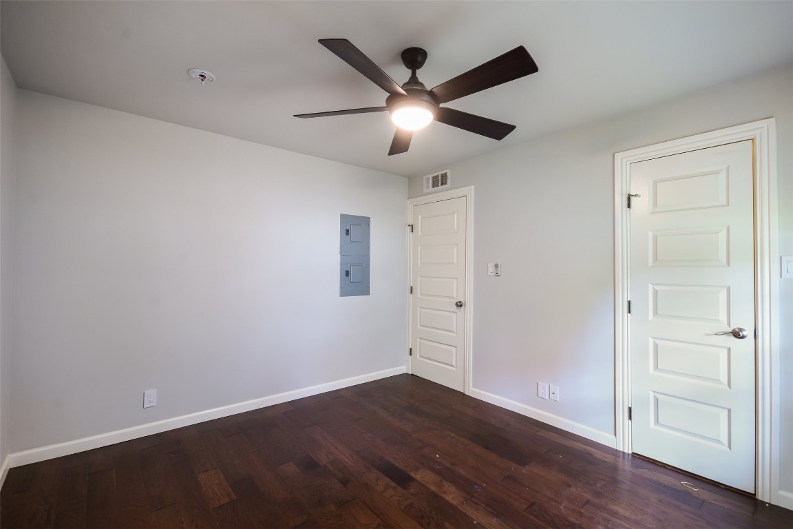 3110 Red River Street, Unit 201 Austin, TX 78705 - Photo 19 of 30 wooden floor in an empty room