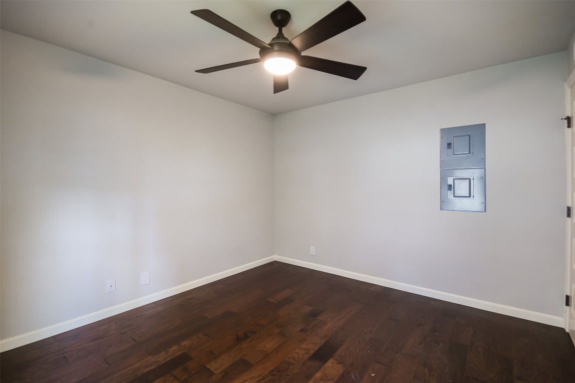 3110 Red River Street, Unit 201 Austin, TX 78705 - Photo 21 of 30 a view of empty room with wooden floor