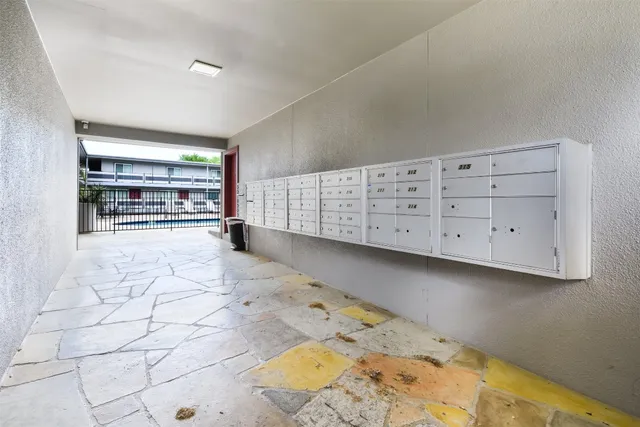 a view of a entryway with wooden floor