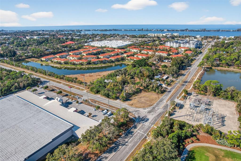 14 Old Venice Road Osprey, FL 34229 - Photo 20 of 20 an aerial view of a city and lake view