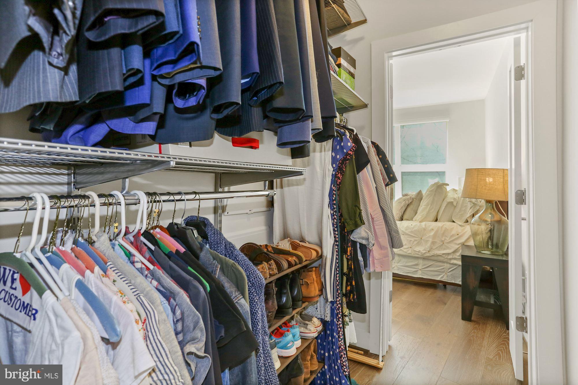 2337 Champlain Street Northwest, Unit 104 Washington, DC 20009 - Photo 27 of 80 Large, Walk-In Elfa Customizable Closet!
