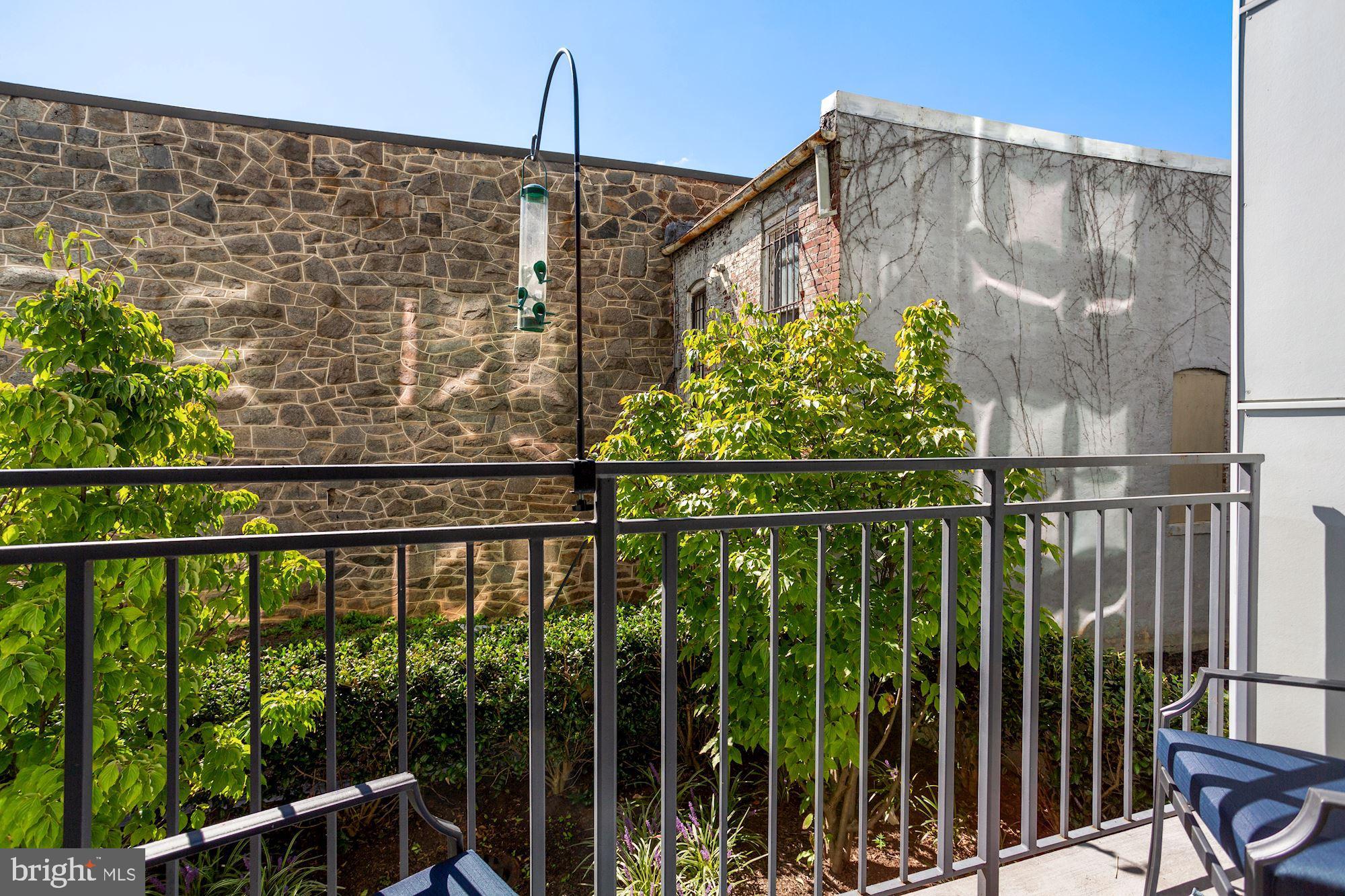 2337 Champlain Street Northwest, Unit 104 Washington, DC 20009 - Photo 35 of 80 Private Balcony Located Off Living Room!