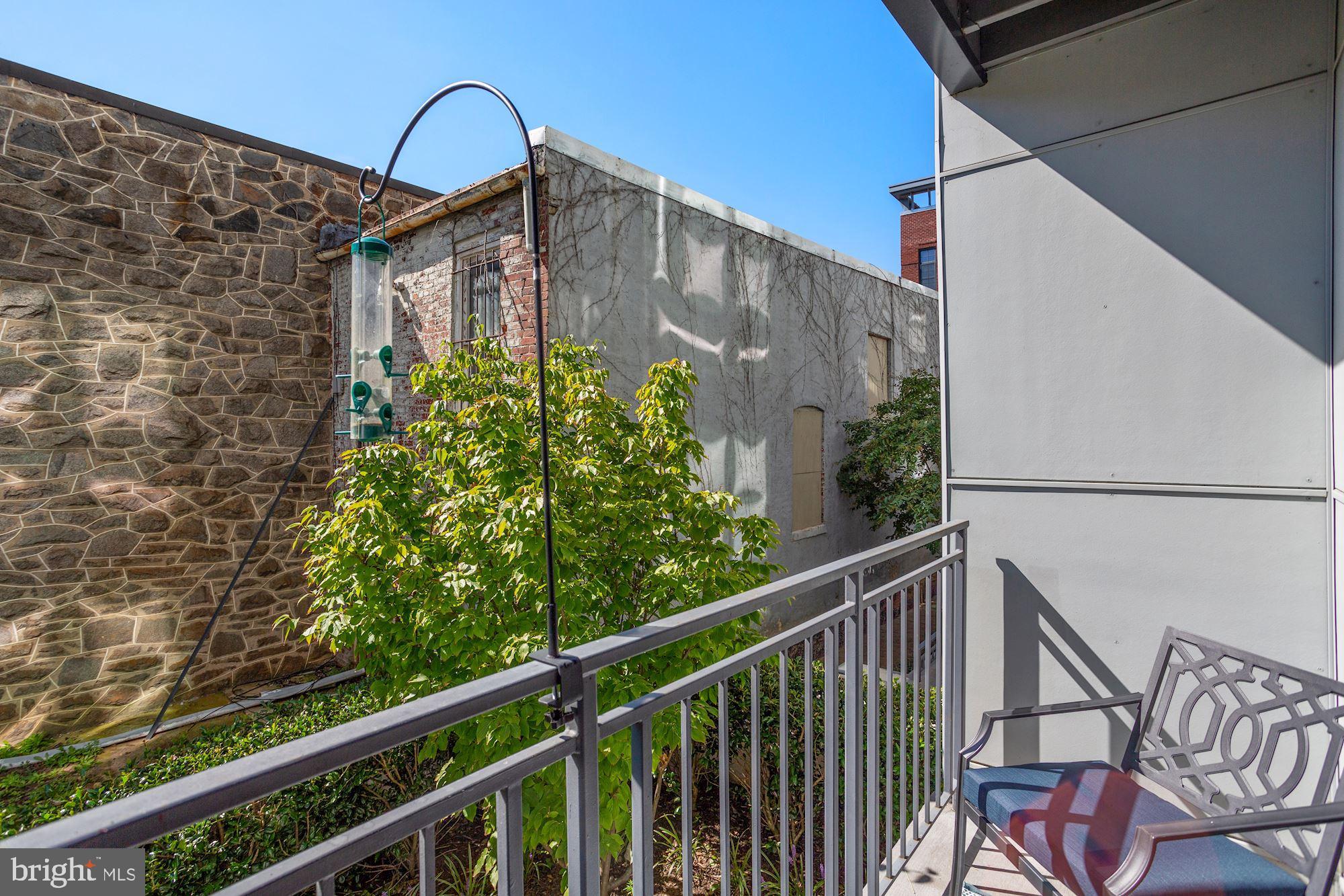 2337 Champlain Street Northwest, Unit 104 Washington, DC 20009 - Photo 36 of 80 Private Balcony w/ Very Serene Views!