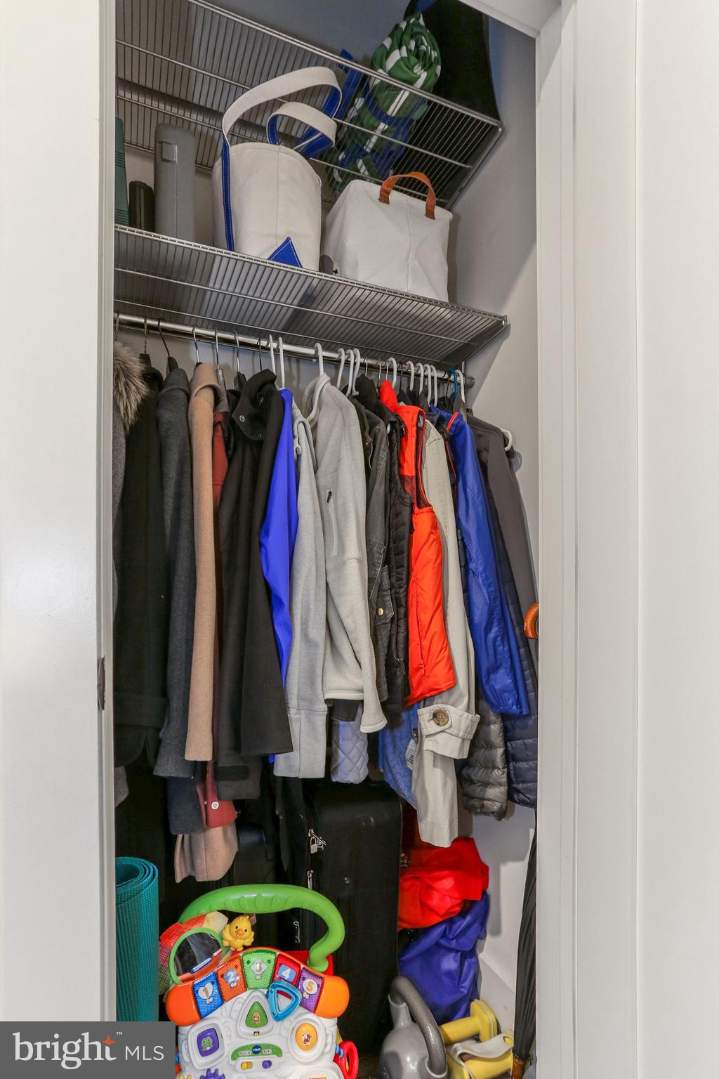 2337 Champlain Street Northwest, Unit 104 Washington, DC 20009 - Photo 8 of 80 Customizable Elfa Closet in Foyer