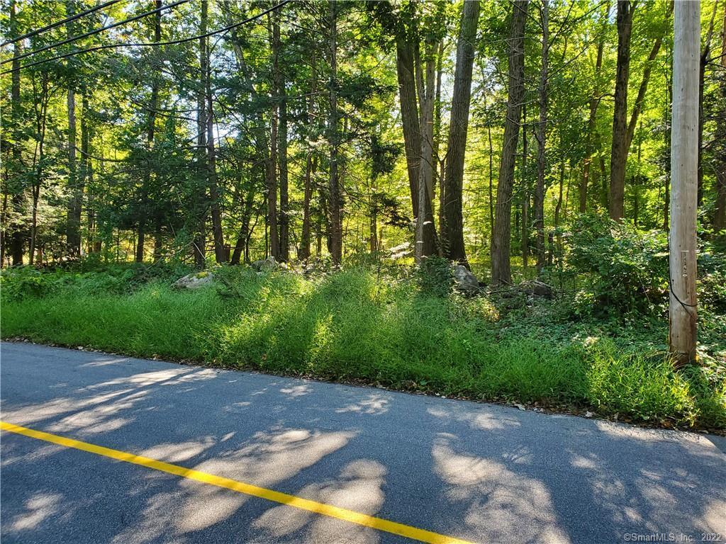 Stone wall at front of property