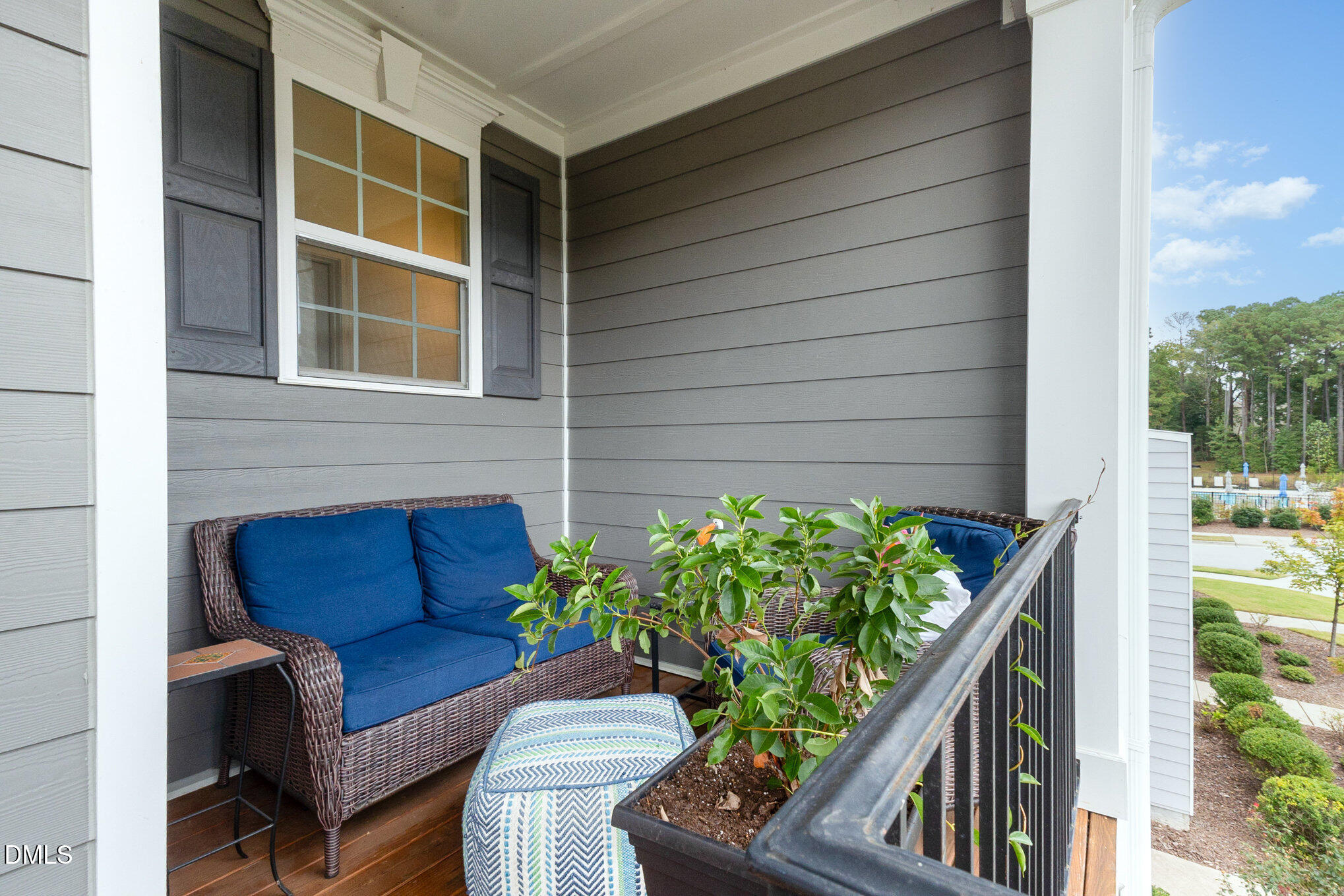 2906 Great Lawn Road Apex, NC 27502 - Photo 13 of 41 a view of a couches in the patio