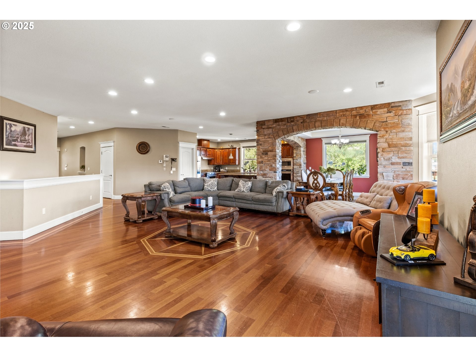 3412 Northwest 1st Street Gresham, OR 97030 - Photo 7 of 40 a living room with furniture and a wooden floor