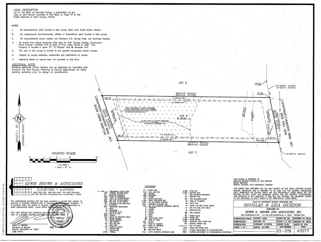 185 Bent Tree Road, Unit LOT 6 Port St. Joe, FL 32456 - Photo 16 of 27
