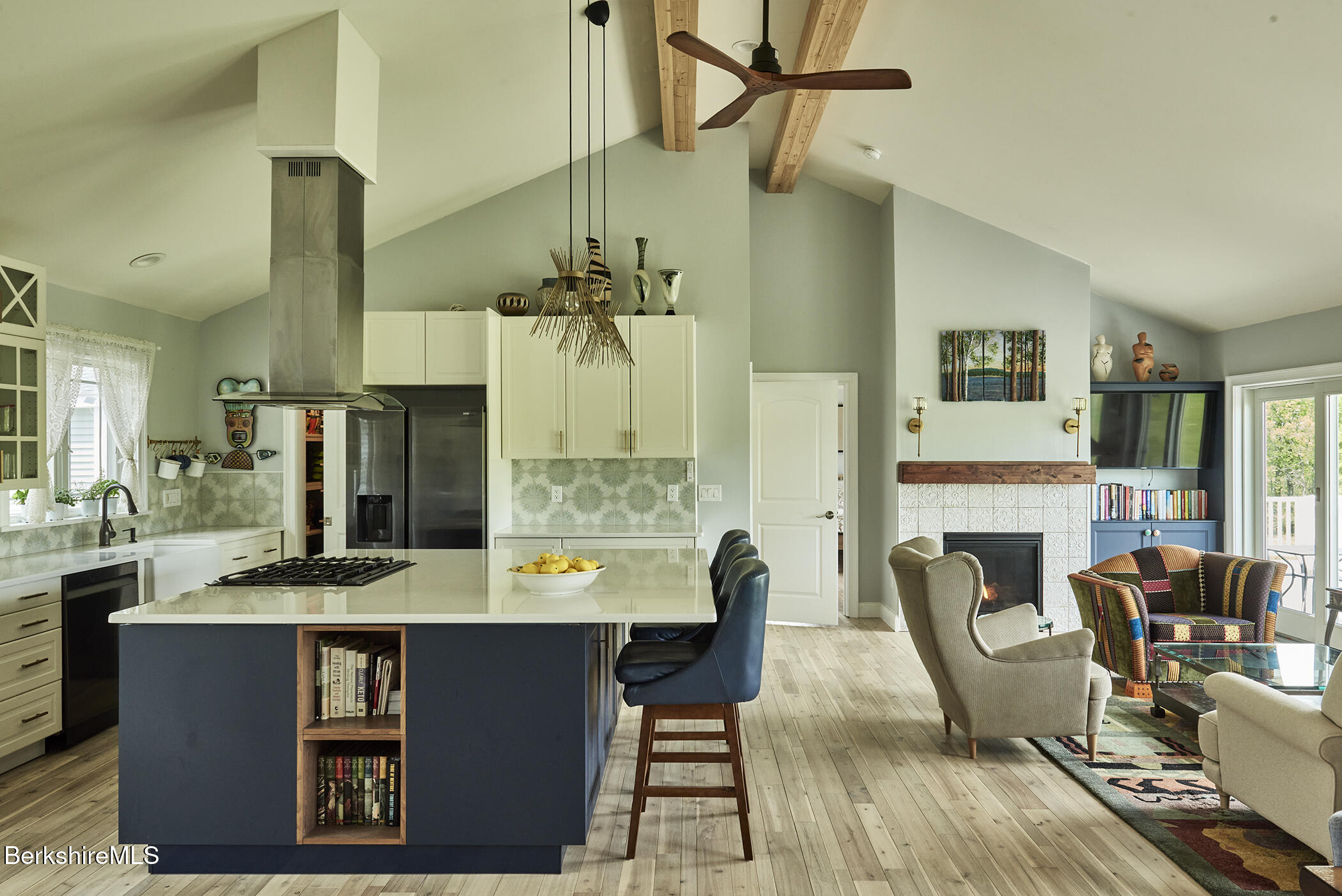 210 Bailey Road Lanesborough, MA 01237 - Photo 4 of 46 Kitchen and Living Room