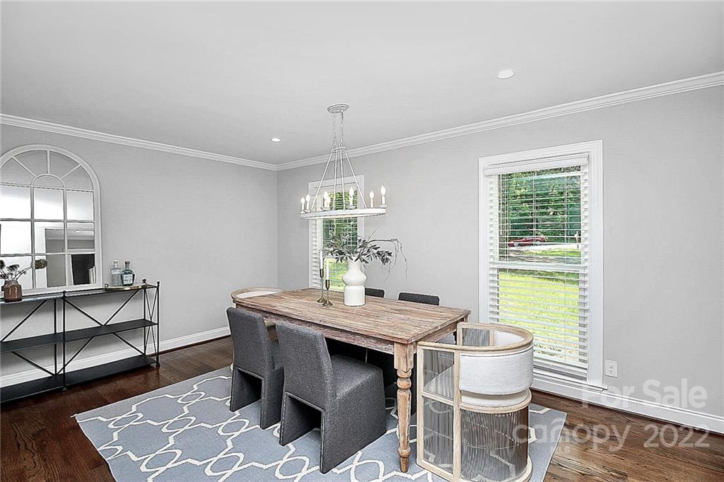 225 Morning Dale Road Matthews, NC 28105 - Photo 7 of 48 a dining room with furniture and window