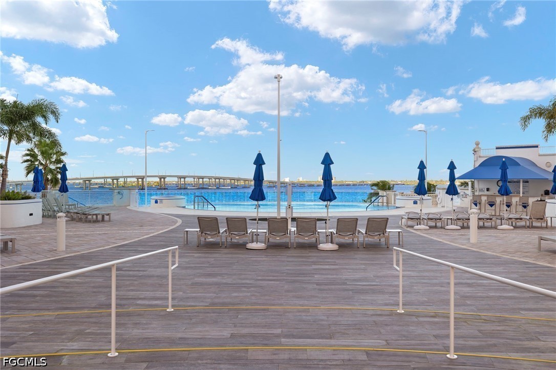 2745 First Street, Unit 2703 Fort Myers, FL 33916 - Photo 32 of 34 a view of outdoor space with seating