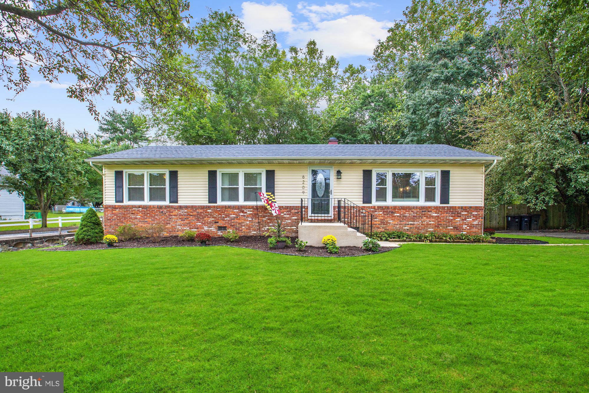 6209 Brooklyn Bridge Road Laurel, MD 20707 - Photo 1 of 28 Lovely rambler on .59 acres of land!