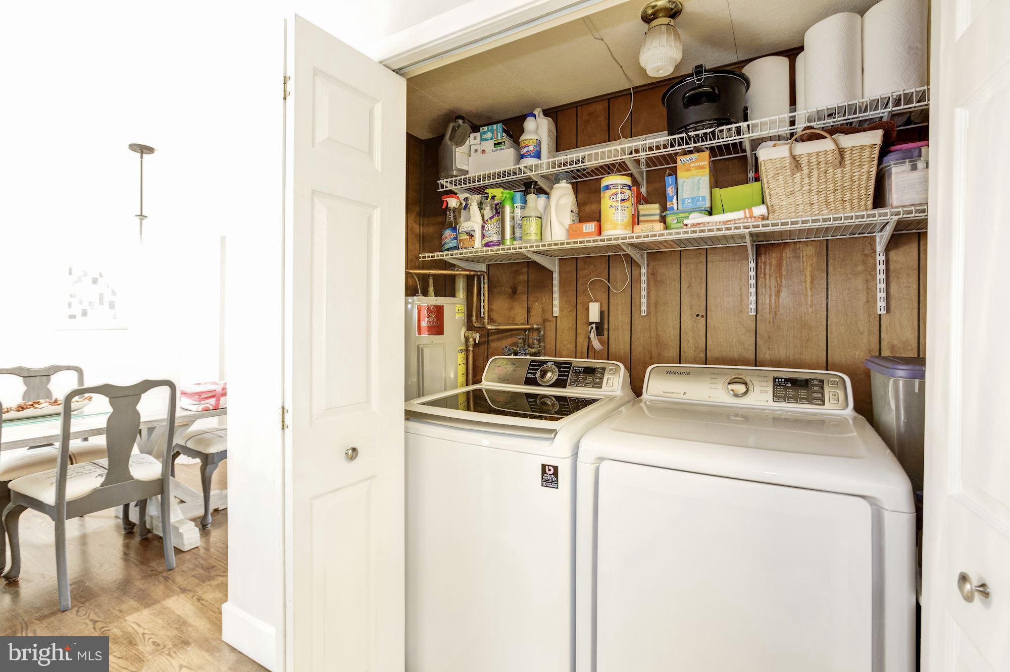 6209 Brooklyn Bridge Road Laurel, MD 20707 - Photo 23 of 28 Washer & Dryer in kitchen