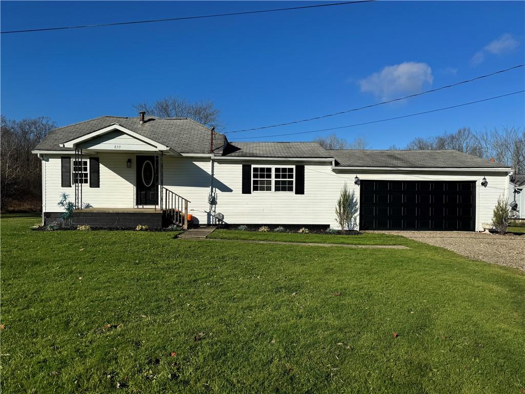 839 Methodist Road Greenville, PA 16125 - Photo 1 of 21 a front view of a house with a garden