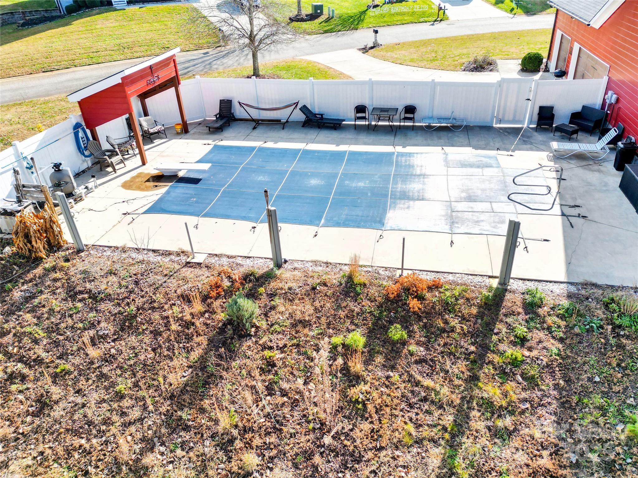 1659 Buffett Circle Hickory, NC 28602 - Photo 46 of 46 a view of a backyard with sitting area