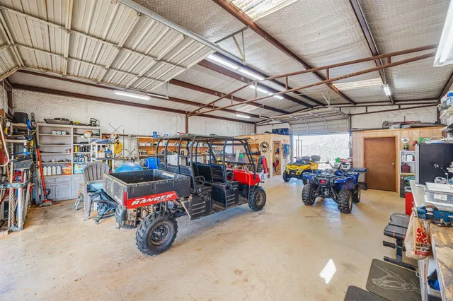 a view of a storage in a room
