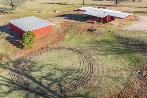 a view of a bunch of trees