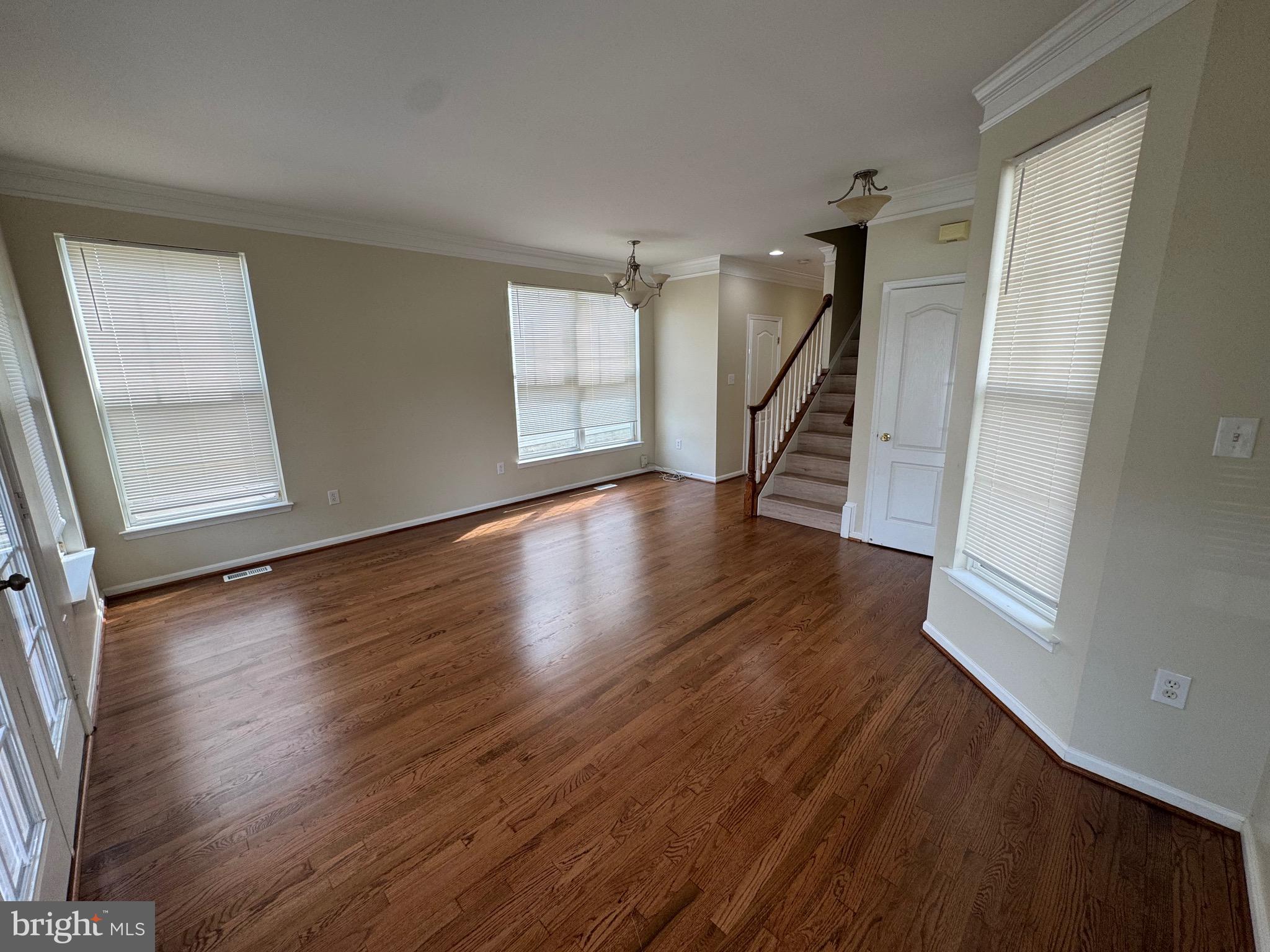 1905 Scaffold Way Odenton, MD 21113 - Photo 8 of 30 a view of entryway with wooden floor and stairs