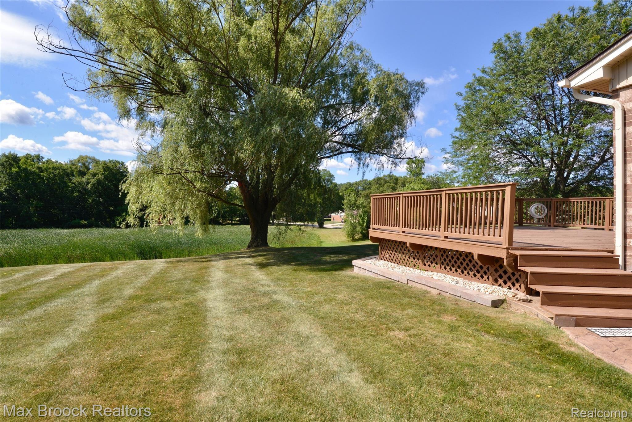 233 Coldiron Drive Rochester, MI 48307 - Photo 3 of 24 View of Backyard and Deck