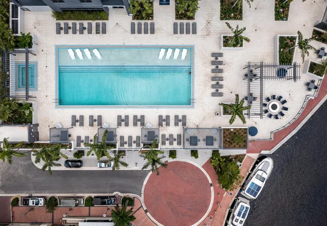 a room with table and chairs