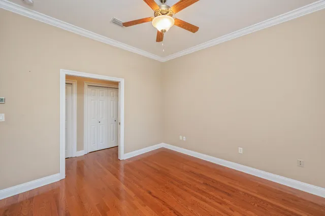 wooden floor in an empty room