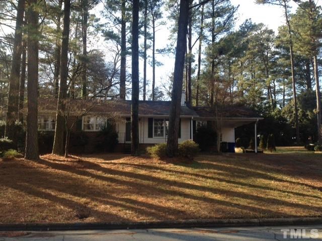 5001 Auburn Road Raleigh, NC 27609 - Photo 1 of 20 a view of a house with a yard