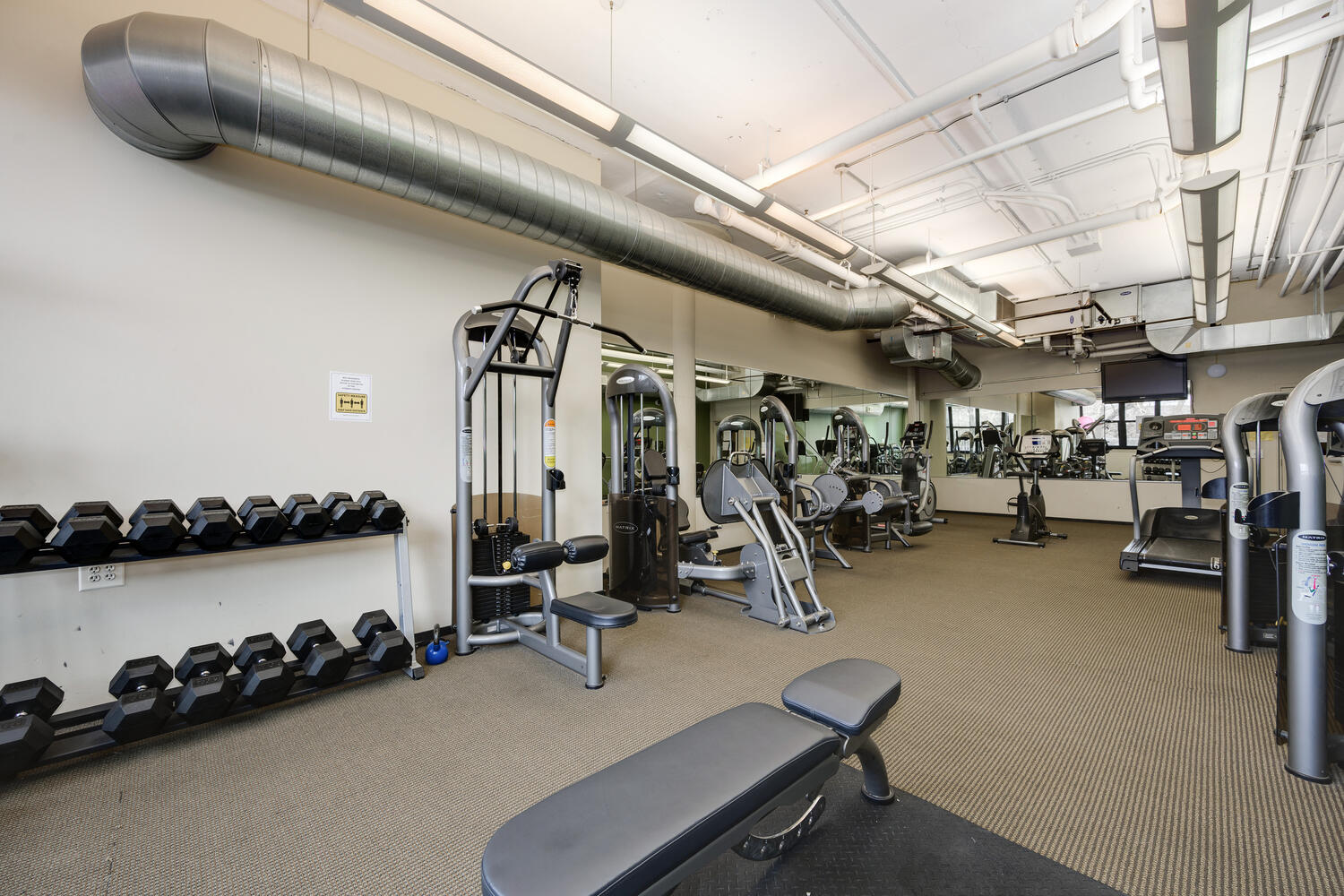 2323 West Pershing Road, Unit 222 Chicago, IL 60609 - Photo 21 of 22 a view of a room with gym equipment