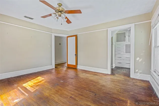 a view of a door of the house