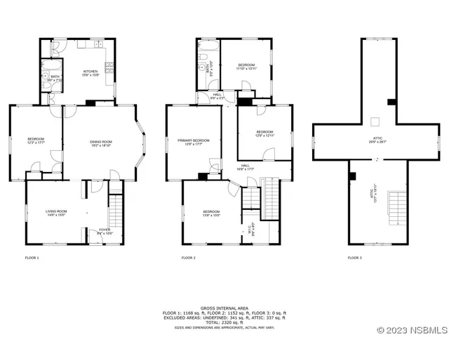 $799,000 | 608 Magnolia Street, New Smyrna Beach, FL 32168