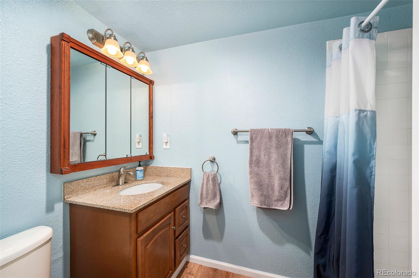 10351 Routt Street Broomfield, CO 80021 - Photo 24 of 31 a bathroom with a double vanity sink and mirror