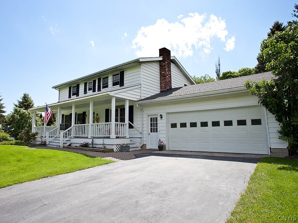 5265 Gulch Road Eaton, NY 13408 - Photo 1 of 1 Front view with 2 car attached garage