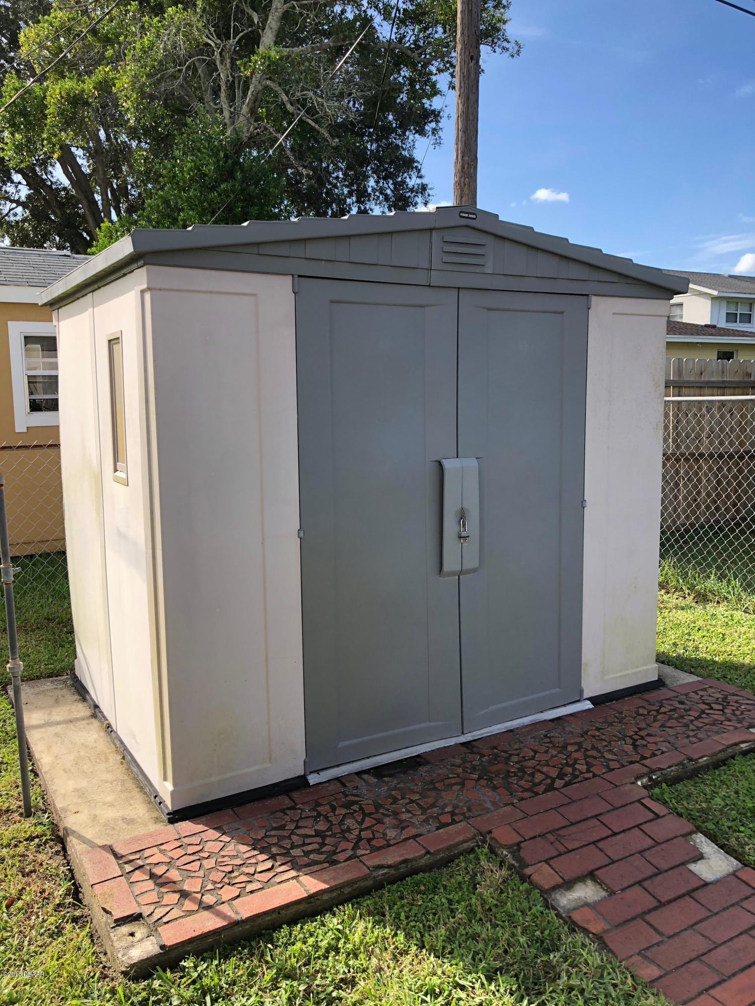 1224 Sunland Road Daytona Beach, FL 32114 - Photo 22 of 27 GARDEN SHED