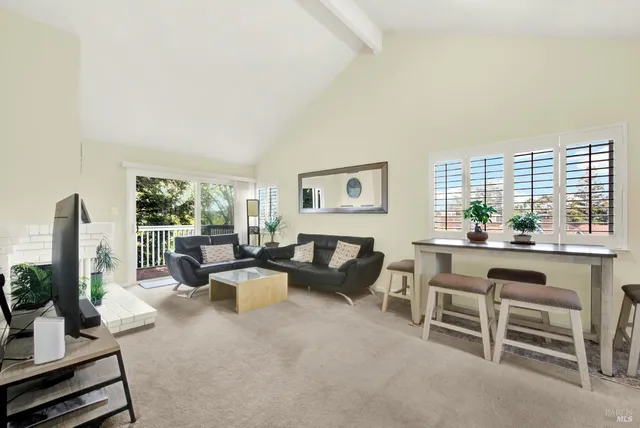 a kitchen with a sink stove and refrigerator